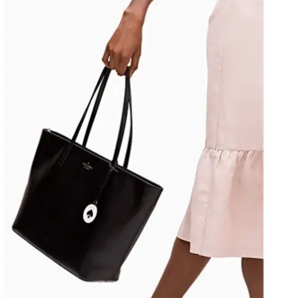 Kate Spade Black Tanya Tote WKRU 5900 NWT